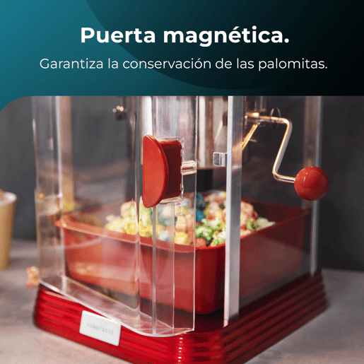 Máquina de pipocas Cecotec Fun&Taste Pu2019Corn Classic 300 W Vermelho Máquina de pipocas Cecotec Fun&Taste Pu2019Corn Classic 300 W Vermelho