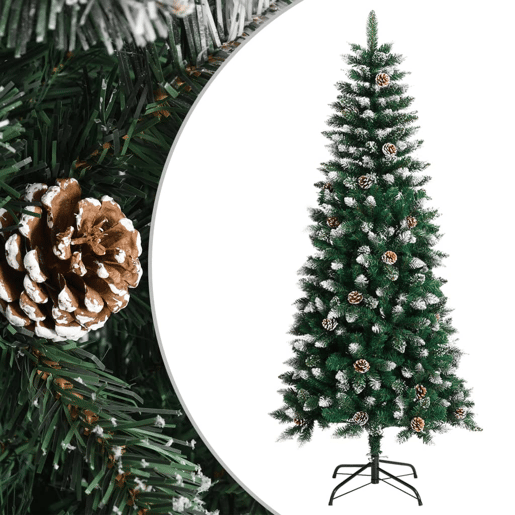 Árvore de Natal - Pinheiro de Natal artificial com suporte 150 cm PVC verde