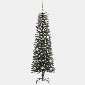 Árvore de Natal - Pinheiro de Natal Artificial com 150 LEDs Verde 43 x 43 x 150 cm