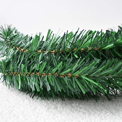 Grande guirlanda de Natal de pinho verde natural de 2,7 m Grande guirlanda de Natal de pinho verde natural de 2,7 m