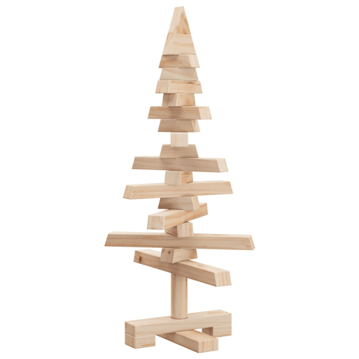Árvore de Natal - Pinheiro de Natal decorativa 60 cm madeira de pinho maciça