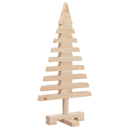 Árvore de Natal - Pinheiro de Natal decorativa 60 cm madeira de pinho maciça