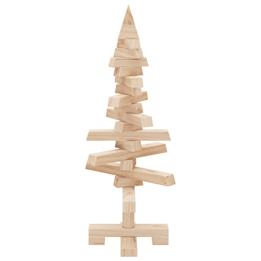 Árvore de Natal - Pinheiro de Natal decorativa 60 cm madeira de pinho maciça