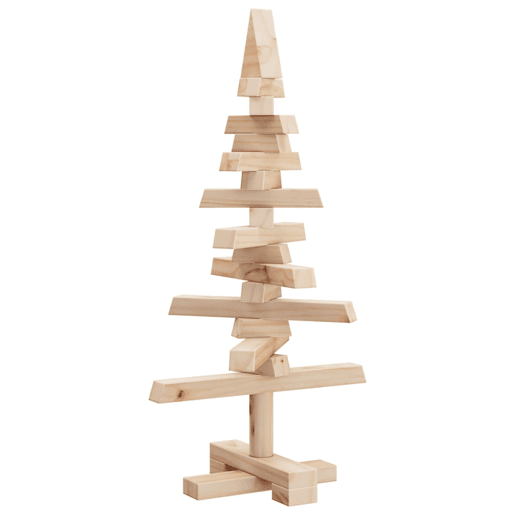 Árvore de Natal - Pinheiro de Natal decorativa 60 cm madeira de pinho maciça