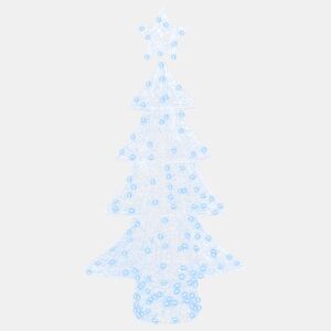 Árvore de Natal - Pinheiro de Natal com 160 LEDs Branco frio 150 cm Acrílo
