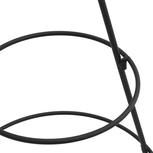 Árvore de Natal - Pinheiro de Natal para decoração 125 cm metal preto