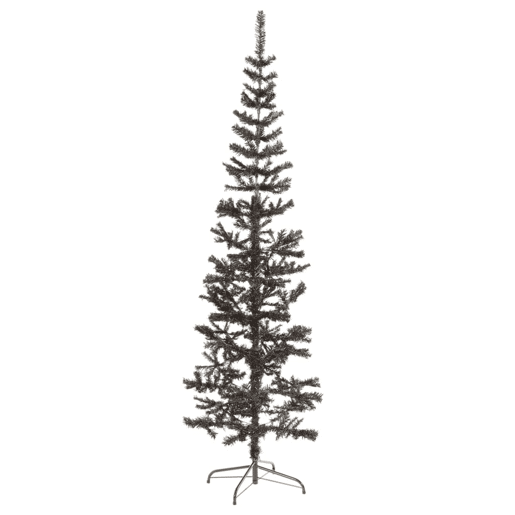Árvore de Natal - Pinheiro de Natal fina 180 cm preto
