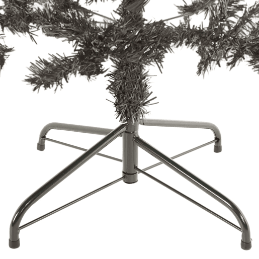 Árvore de Natal - Pinheiro de Natal fina 180 cm preto