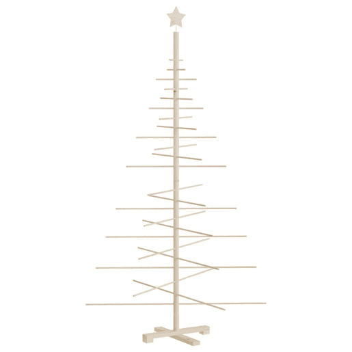 Árvore de Natal - Pinheiro de Natal decorativa 180 cm madeira de pinho maciça