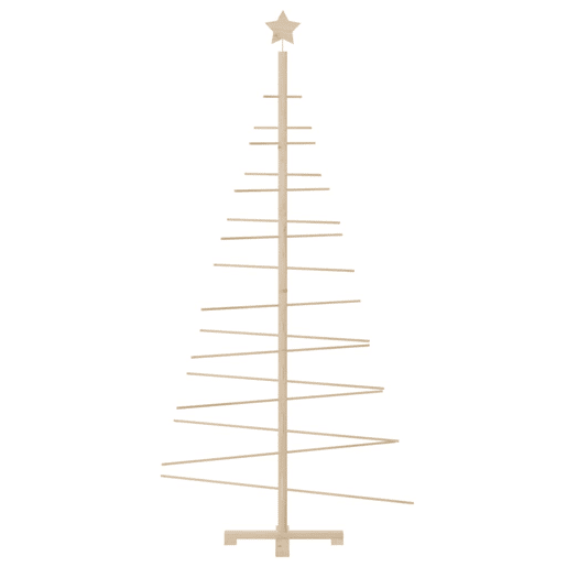 Árvore de Natal - Pinheiro de Natal decorativa 180 cm madeira de pinho maciça