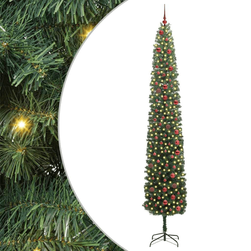 Árvore de Natal - Pinheiro de Natal Artificial Verde 300 cm PVC e Aço e Plástico