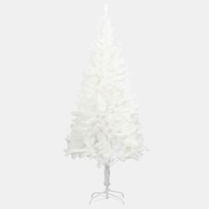 Árvore de Natal - Pinheiro de Natal artificial agulhas realistas 120 cm branco