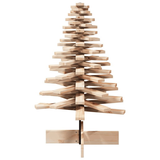 Árvore de Natal - Pinheiro de Natal decorativa 100 cm madeira de pinho maciça