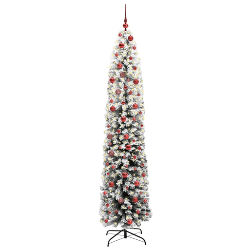 Árvore de Natal - Pinheiro de Natal Artificial Verde 210 cm PVC e Aço e Plástico