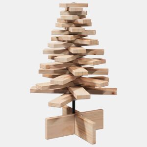 Árvore de Natal - Pinheiro de Natal decorativa 60 cm madeira de pinho maciça