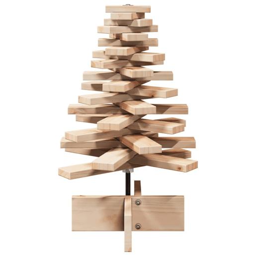 Árvore de Natal - Pinheiro de Natal decorativa 60 cm madeira de pinho maciça