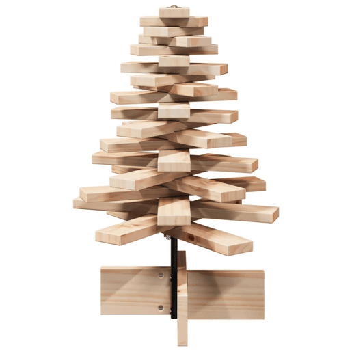 Árvore de Natal - Pinheiro de Natal decorativa 60 cm madeira de pinho maciça