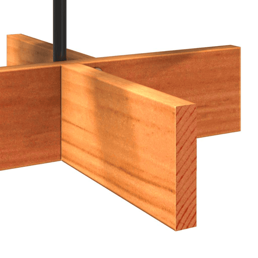 Árvore de Natal decorativa 80 cm pinho maciço castanho-mel Árvore de Natal decorativa 80 cm pinho maciço castanho-mel