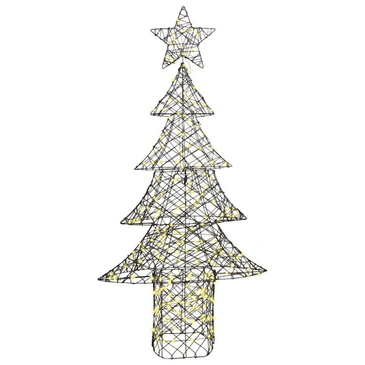 Árvore de Natal - Pinheiro de Natal com 240 LEDs Branco quente 180 cm Vime Árvore de Natal - Pinheiro de Natal com 240 LEDs Branco quente 180 cm Vime