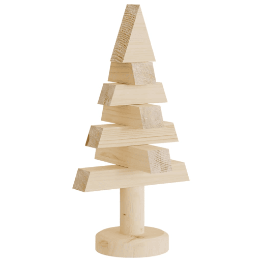 Árvores de Natal - Pinheiro de Natal decorativas 2pcs 30 cm madeira de pinho maciça Árvores de Natal - Pinheiro de Natal decorativas 2pcs 30 cm madeira de pinho maciça