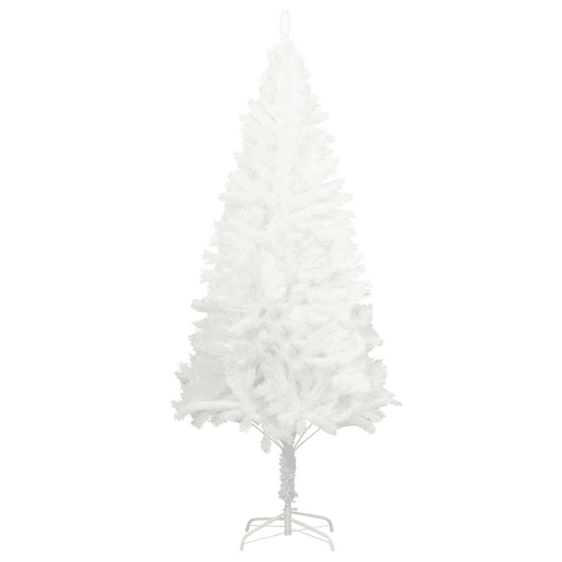 Árvore de Natal - Pinheiro de Natal artificial agulhas realistas 210 cm branco