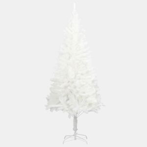 Árvore de Natal - Pinheiro de Natal artificial agulhas realistas 210 cm branco