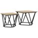 Conjunto De Mesas Auxiliares 50x50 Conjunto De Mesas Auxiliares 50x50 Gris