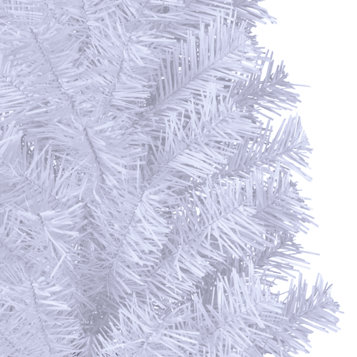 Árvore de Natal - Pinheiro de Natal artificial com ramos grossos 240 cm PVC branco