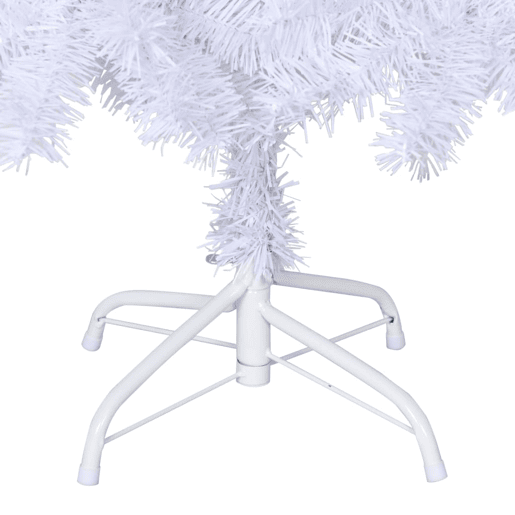 Árvore de Natal - Pinheiro de Natal artificial com ramos grossos 240 cm PVC branco