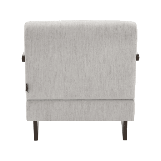 Poltrona escandinava de madeira «Lena» - 71 x 80 x 74 cm - bege Poltrona escandinava de madeira «Lena» - 71 x 80 x 74 cm - bege