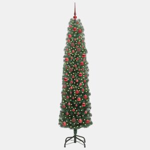 Árvore de Natal - Pinheiro de Natal Artificial Verde 180 cm PVC e Aço e Plástico