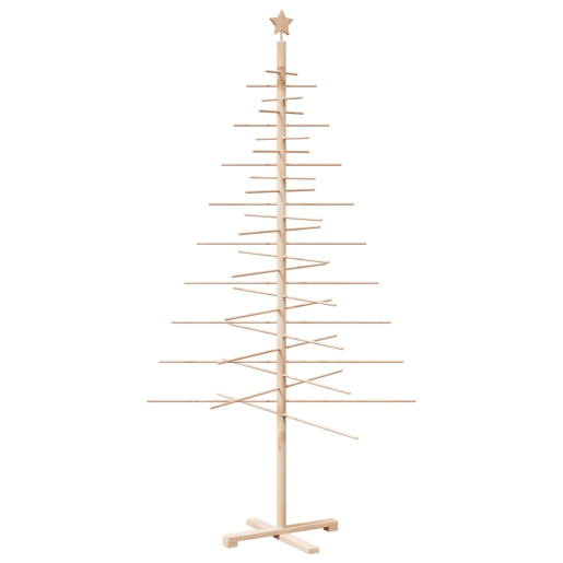 Árvore de Natal - Pinheiro de Natal decorativa 210 cm madeira de pinho maciça