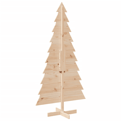 Árvore de Natal - Pinheiro de Natal decorativa 180 cm madeira de pinho maciça