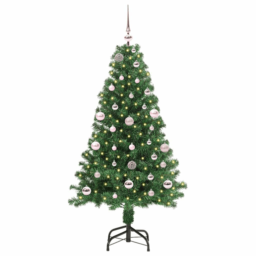 Árvore de Natal - Pinheiro de Natal Artificial Verde 150 cm PVC, Aço e Plástico