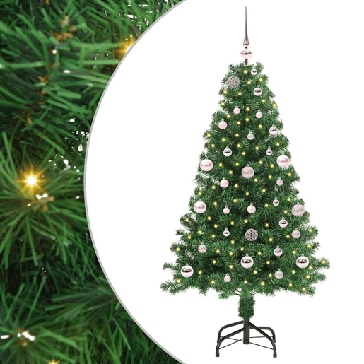 Árvore de Natal - Pinheiro de Natal Artificial Verde 150 cm PVC, Aço e Plástico
