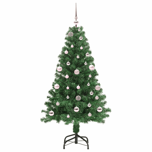 Árvore de Natal - Pinheiro de Natal Artificial Verde 150 cm PVC, Aço e Plástico