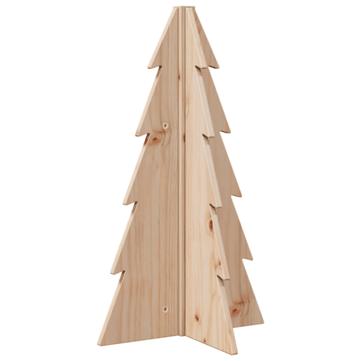Árvore de Natal - Pinheiro de Natal decorativa 69,5 cm madeira de pinho maciça Árvore de Natal - Pinheiro de Natal decorativa 69,5 cm madeira de pinho maciça
