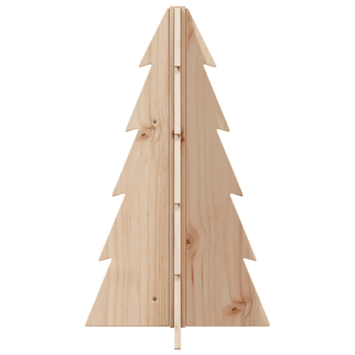 Árvore de Natal - Pinheiro de Natal decorativa 69,5 cm madeira de pinho maciça Árvore de Natal - Pinheiro de Natal decorativa 69,5 cm madeira de pinho maciça