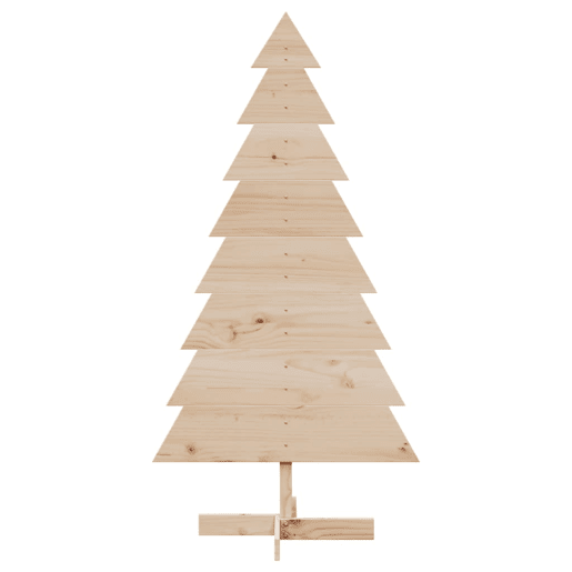 Árvore de Natal - Pinheiro de Natal decorativa 150 cm madeira de pinho maciça
