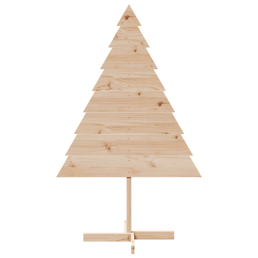 Árvore de Natal - Pinheiro de Natal em madeira decorativa 150 cm madeira maciça