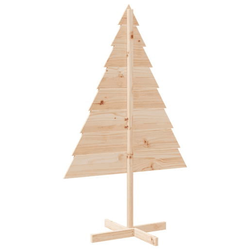 Árvore de Natal - Pinheiro de Natal em madeira decorativa 150 cm madeira maciça