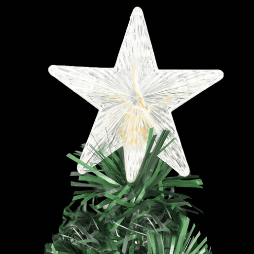 Árvore de Natal pré-iluminada c suporte 150 cm fibra ótica Árvore de Natal pré-iluminada c suporte 150 cm fibra ótica