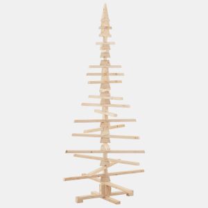 Árvore de Natal - Pinheiro de Natal decorativa 180 cm madeira de pinho maciça