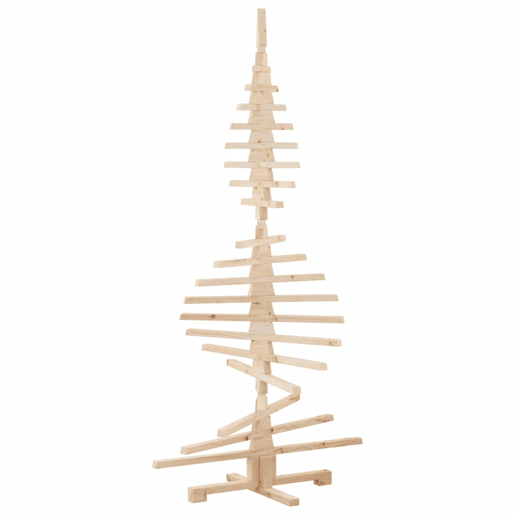 Árvore de Natal - Pinheiro de Natal decorativa 180 cm madeira de pinho maciça