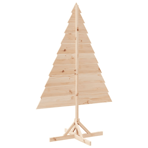 Árvore de Natal - Pinheiro de Natal em madeira decorativa 180 cm madeira maciça