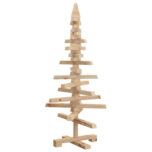 Árvore de Natal - Pinheiro de Natal decorativa 90 cm madeira de pinho maciça