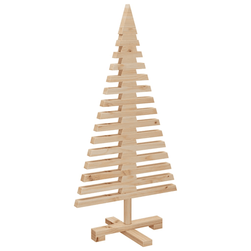 Árvore de Natal - Pinheiro de Natal decorativa 90 cm madeira de pinho maciça