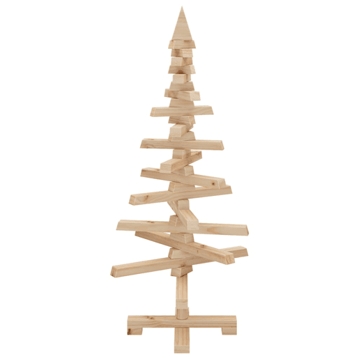 Árvore de Natal - Pinheiro de Natal decorativa 90 cm madeira de pinho maciça