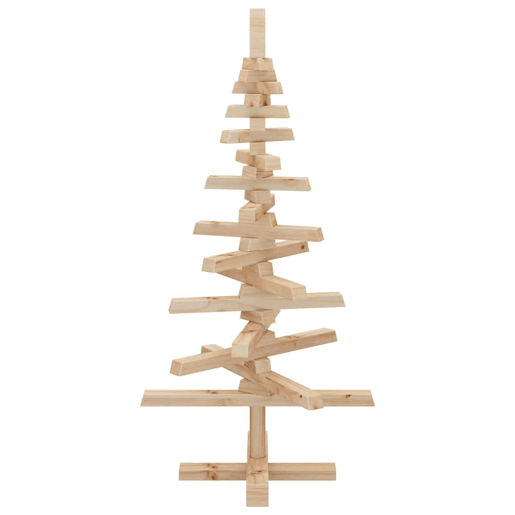Árvore de Natal - Pinheiro de Natal decorativa 90 cm madeira de pinho maciça