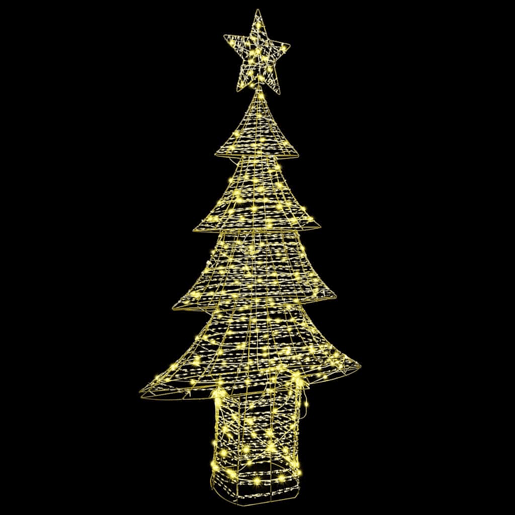 Árvore de Natal - Pinheiro de Natal com 240 LEDs Branco quente 180 cm PET
